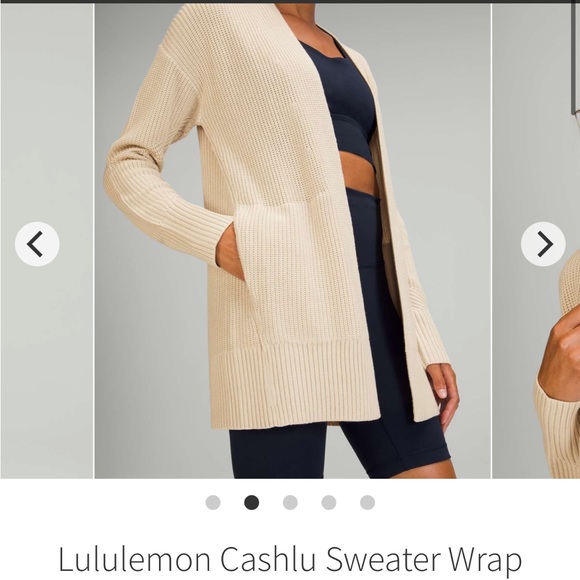 Lulu Cashlu Sweater Wrap - Picture 2 of 5